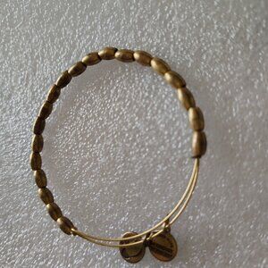 Alex and Ani Gold Bead Bangle 410